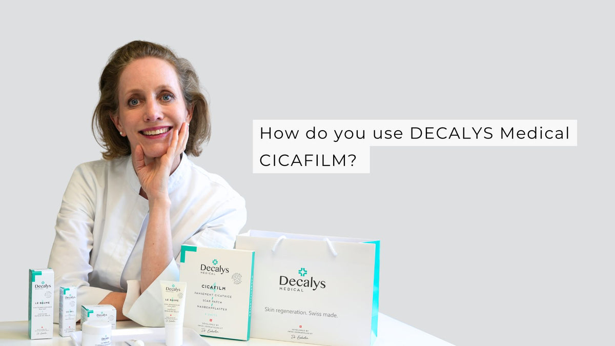 Video laden: ✨ DECALYS Medical – Expert Skincare for Scars & Skin Healing ✨DECALYS is a Swiss doctor-led skincare brand, founded by dermatologist & skin surgeon Dr. Valérie Enderlin. Developed for scar treatment, prevention, and skin regeneration, DECALYS Medical provides science-backed formulas trusted by true professionals.💙 Why DECALYS?✔️ Designed by a leading Swiss dermatologist✔️ Powered by Alpha-3 Complex® – Supports autophagy, the skin’s natural renewal process✔️ Daily clinically proven results | optimal skin healing✔️ Recommended by dermatologists & skin surgeons🧴 THE DECALYS MEDICAL EXPERT LINE🔹 CICAFILM – The must-have for c-section care!