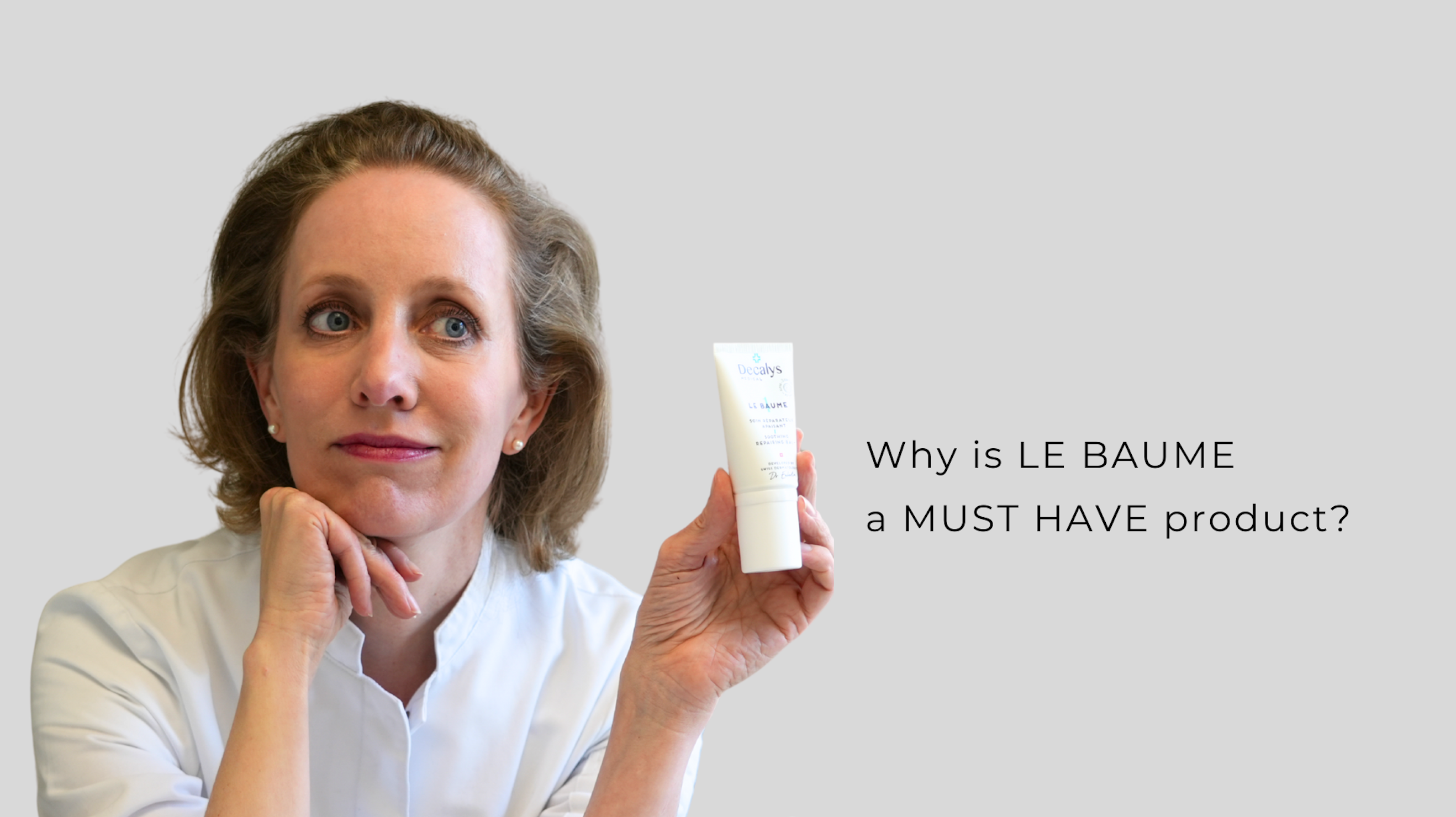 Video laden: ✨ DECALYS Medical – Expert Skincare for Scars & Skin Healing ✨DECALYS is a Swiss doctor-led skincare brand, founded by dermatologist & skin surgeon Dr. Valérie Enderlin. Developed for scar treatment, prevention, and skin regeneration, DECALYS Medical provides science-backed formulas trusted by true professionals.💙 Why DECALYS?✔️ Designed by a leading Swiss dermatologist✔️ Powered by Alpha-3 Complex® – Supports autophagy, the skin’s natural renewal process✔️ Daily clinically proven results | optimal skin healing✔️ Recommended by dermatologists & skin surgeons🧴 THE DECALYS MEDICAL EXPERT LINE🔹 LE BAUME – The must-have for daily skin care! Ideal for irritations, peeling, cuts, burns, and post-laser treatment recovery.